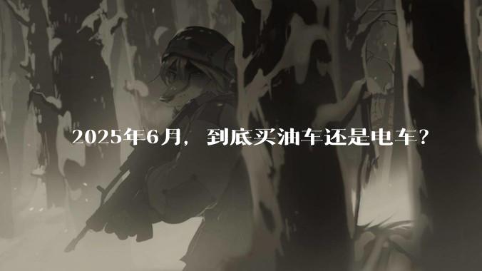2025年6月，到底买油车还是电车？